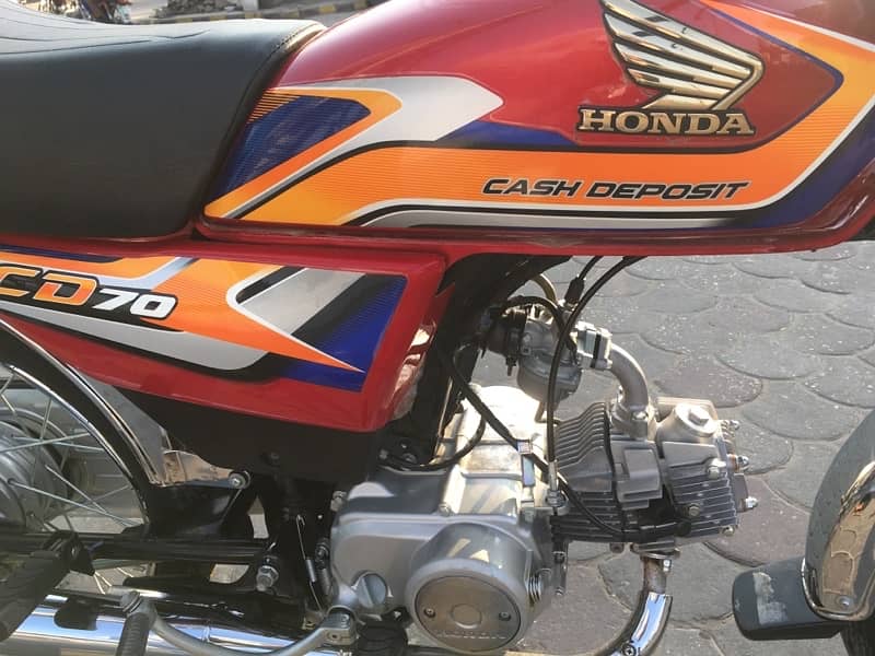 Honda 70cc 2024/25 model Urgent sale 6