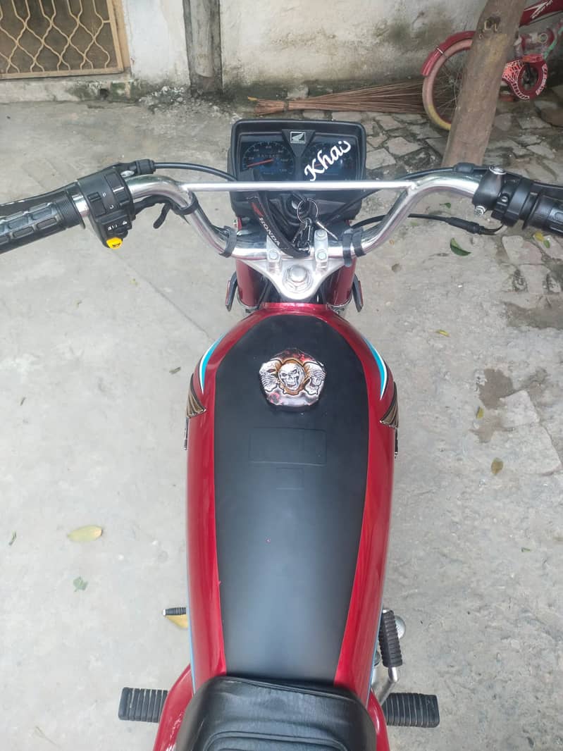 Honda 125cg urgent for sale 03156924488 7