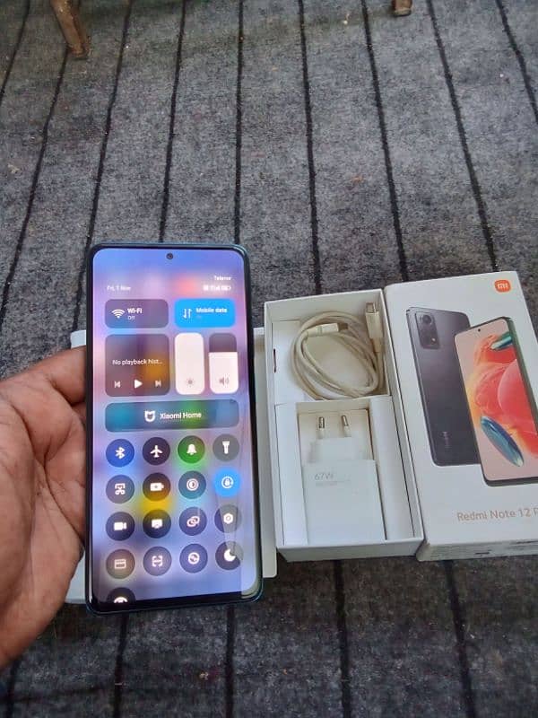 Redmi note 12 pro 8+8gb 256gb complete Saman 2