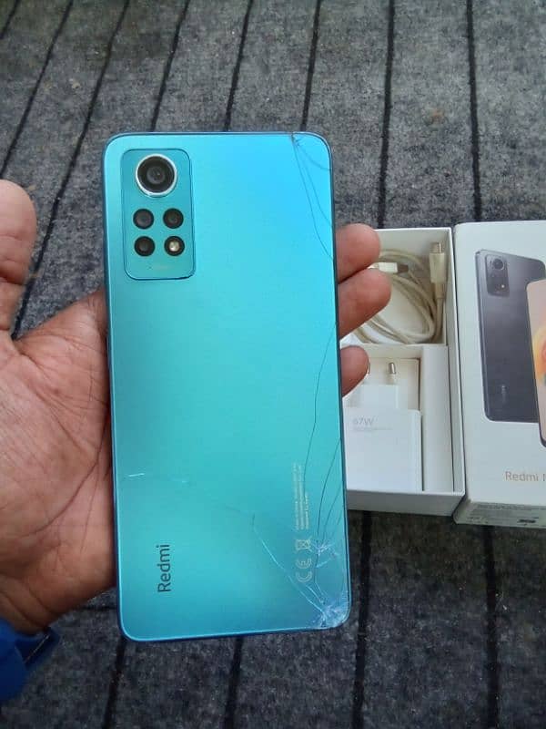 Redmi note 12 pro 8+8gb 256gb complete Saman 6