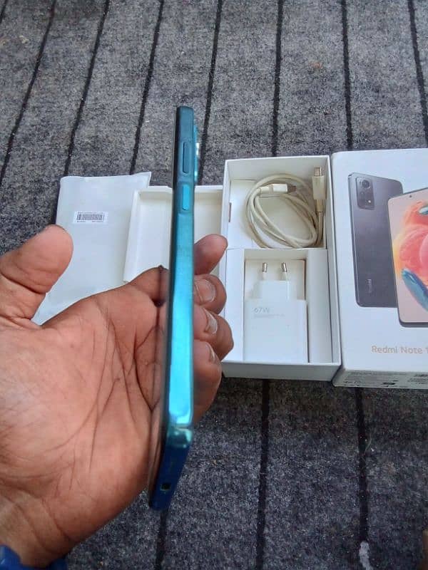 Redmi note 12 pro 8+8gb 256gb complete Saman 11