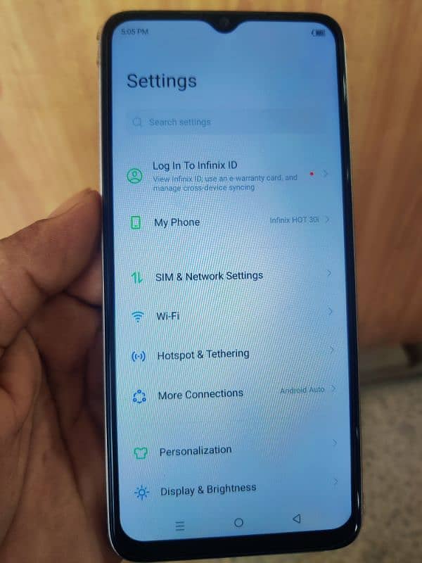 infinix hot 30i 8GB Ram 128GB Memory 2 month wranty baqi Hy 8