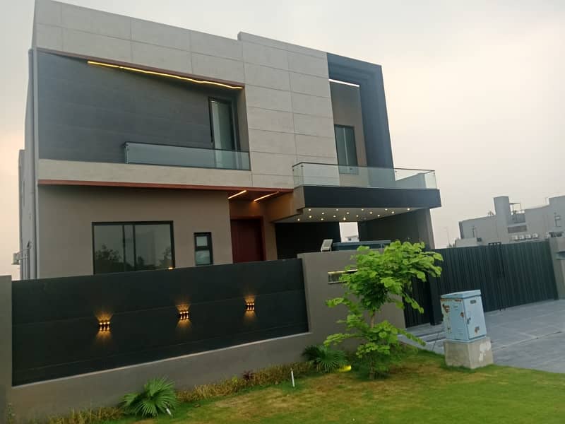 1 Kanal Sami Furnished Modern Design House With Full Basement + Swimming Pool In DHA Phase 7 X Block FOR SALE 1