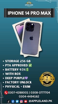 IPHONE 14 PRO MAX PTA APPROVED