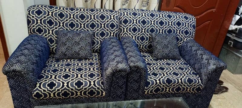 8 seater sofa set new condition 2