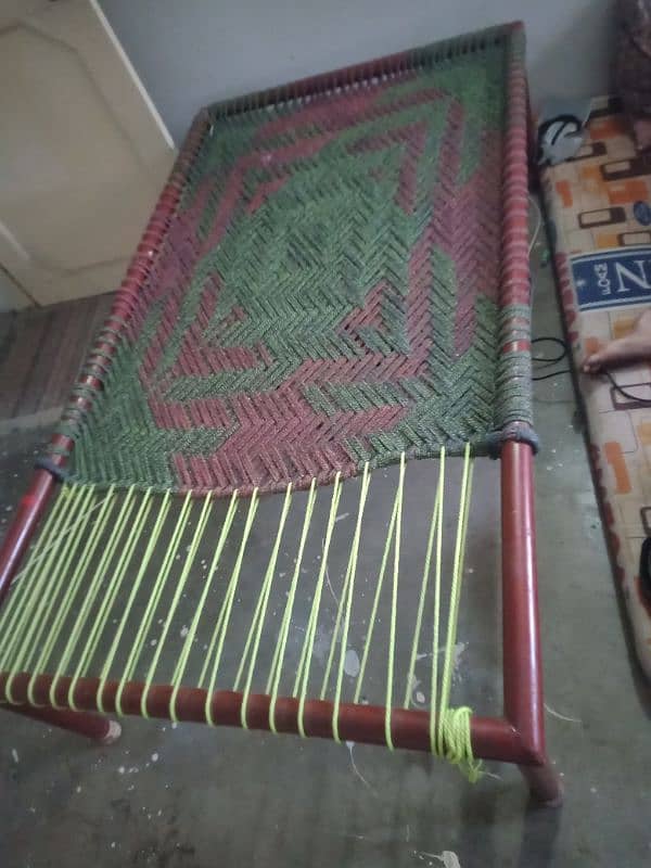 Used Charpai for Sale - QTY 02 (Rs. 7000). 03076976330 2