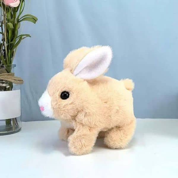 cute walking bunny with squeaky sounds 2