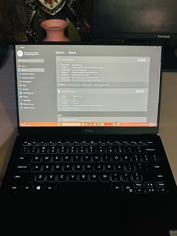 Dell XPS 13’ 9380 i7 8th Gen -8Gb RAM 512Gb NVMe USA IMPORTED 0