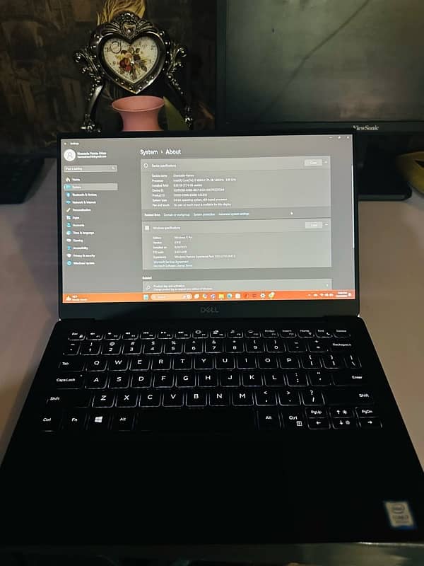 Dell XPS 13’ 9380 i7 8th Gen -8Gb RAM 512Gb NVMe USA IMPORTED 1