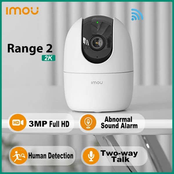 IMOU RANGER 2 3mp WIFI WIRELESS CCTV CAMERA FOR INDOOR 0