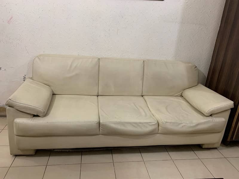 Sofa set | 3 seater | 2 seater | 1 seater| Leather Sofa set 0