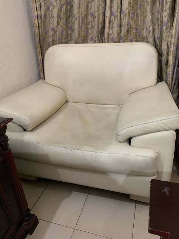 Sofa set | 3 seater | 2 seater | 1 seater| Leather Sofa set 2