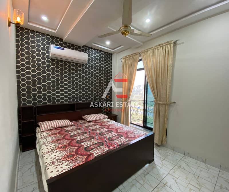 TOTALLY FURNISHED DOUBLE BEDROOMS APARTMENT AVAILABLE FOR RENT (AT REASONABLE RENT) IN CITI HOUSING GUJRANWALA 0