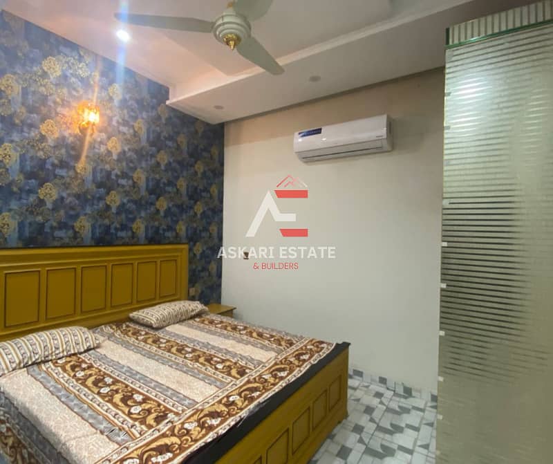 TOTALLY FURNISHED DOUBLE BEDROOMS APARTMENT AVAILABLE FOR RENT (AT REASONABLE RENT) IN CITI HOUSING GUJRANWALA 1