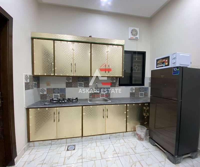 TOTALLY FURNISHED DOUBLE BEDROOMS APARTMENT AVAILABLE FOR RENT (AT REASONABLE RENT) IN CITI HOUSING GUJRANWALA 6