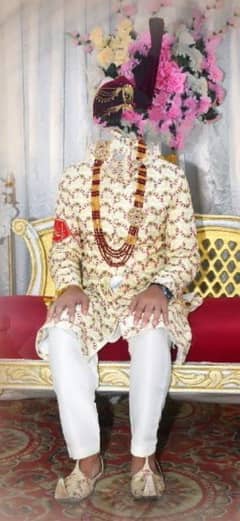 sherwani with khusha