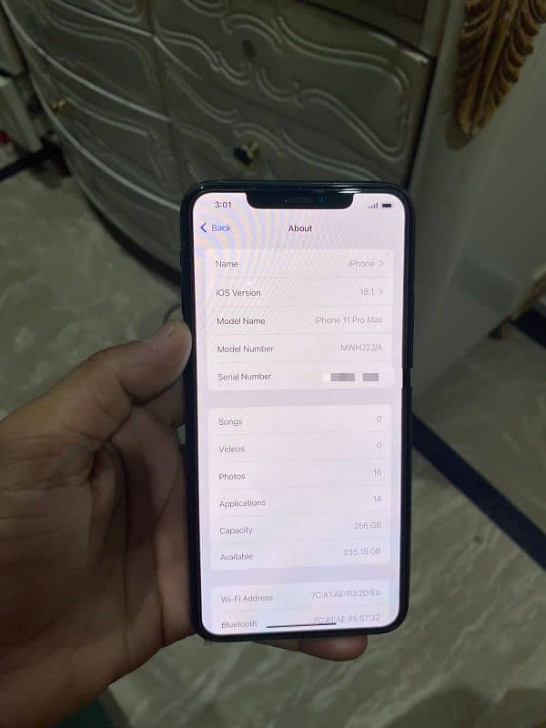 I Phone 11 Pro Max 256GB factory unlock Non PTA All okay 8