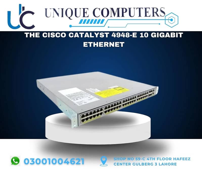 CISCO CATALYST 4948-E 10 GIGABIT ETHERNET 0