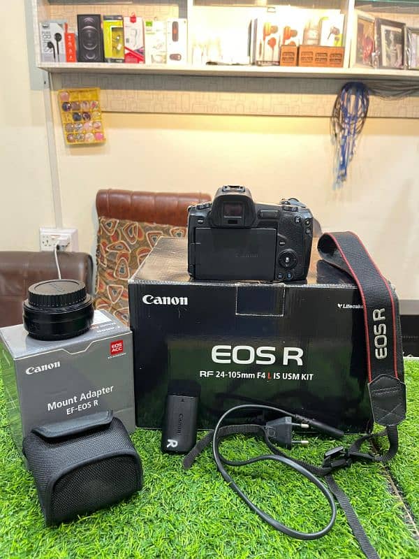 Canon Eos R body only with original mount 13