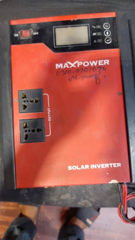 solar inverter max power and OSAKA big size battery 0