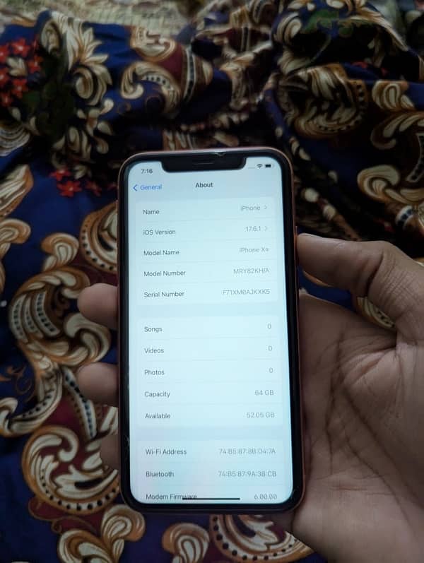 IPHONE XR NON PTA 64GB 3