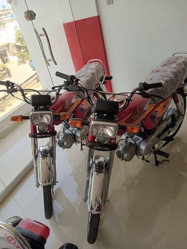 New Honda CD 70cc Unregistered - Zero Meter 3