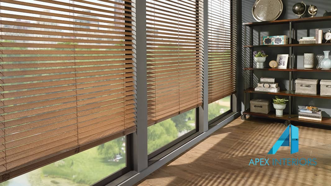 Roller, Blackout, Sunscreen, Zebra, Wood, Vertical, Aluminum Blinds 0