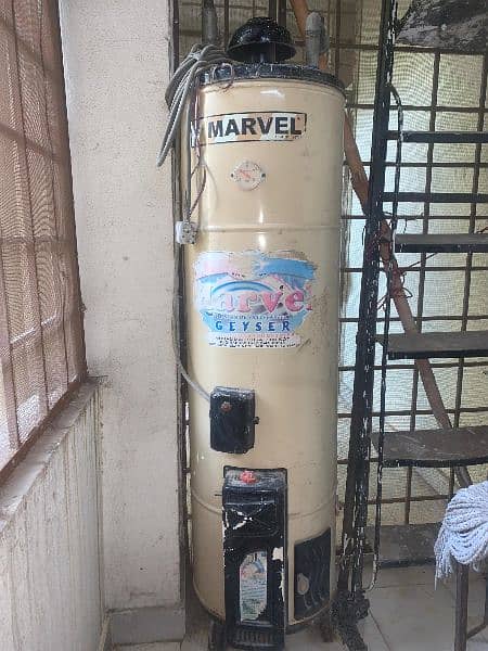 4 Season used Gas Electric geyser 0