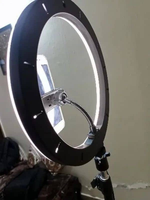 26Cm Selfie LED Ring Light with 7 Tripod feet Stand 6