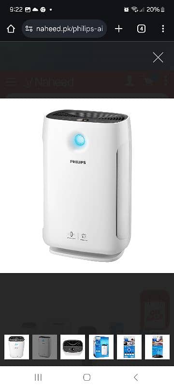 **Philips Air Purifier Advanced Air Cleaning Technology** 8