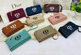 4 Zipper luxury wallet for women (cash on dilivery, message for order)