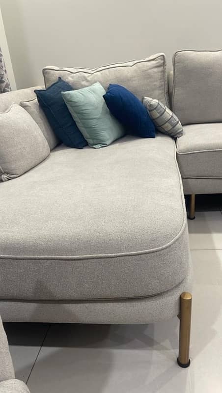 L SHAPED SOFA SET 3