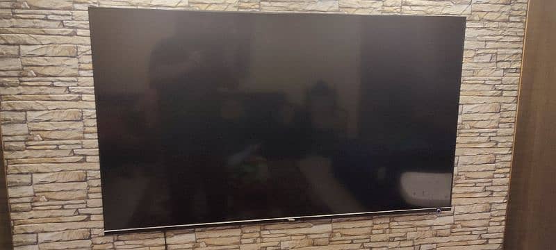 TCL 4k UHD 55 inch Damaged Panel TV for sale 3