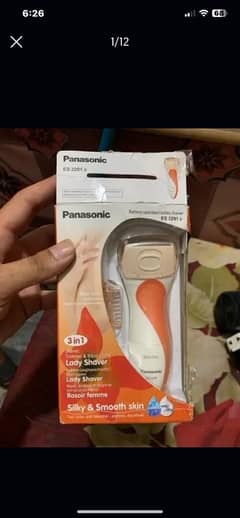 Panasonic hair removal and threader 2in1