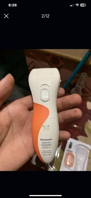 Panasonic hair removal and threader 2in1 1