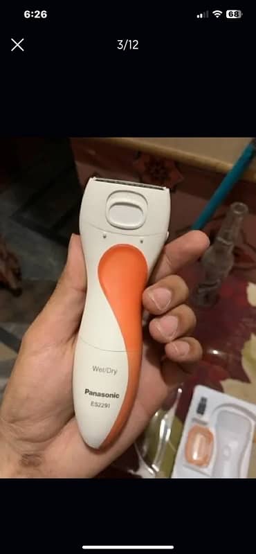 Panasonic hair removal and threader 2in1 2