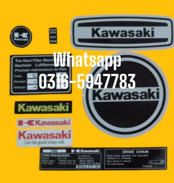 Kawasaki GTO125 parts 0