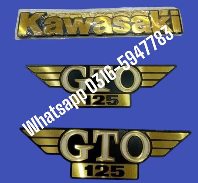 Kawasaki GTO125 parts 9