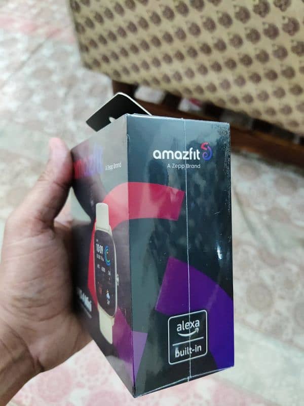 Amazfit GTS 4 mini moon light white color original box pack 4