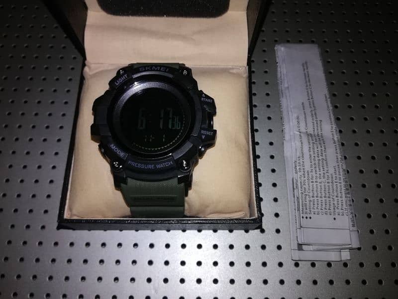 SKMEI Tactical Watch With Pedometer, Barometer, Thermometer, Altimeter 8