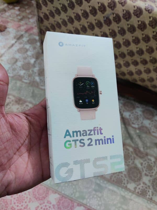 Amazfit GTS 2mini flamingo pink color original box pack 0