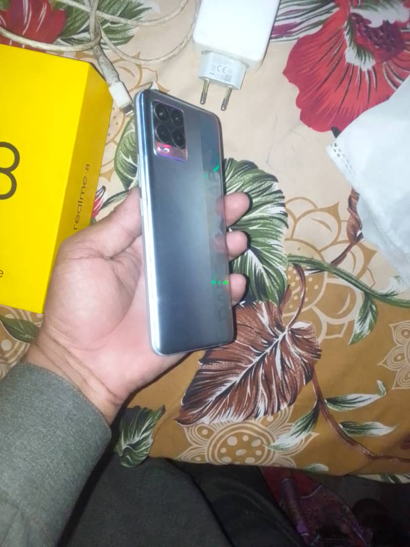 realme 8 box change sath hai indsply fingerprint sensor 2