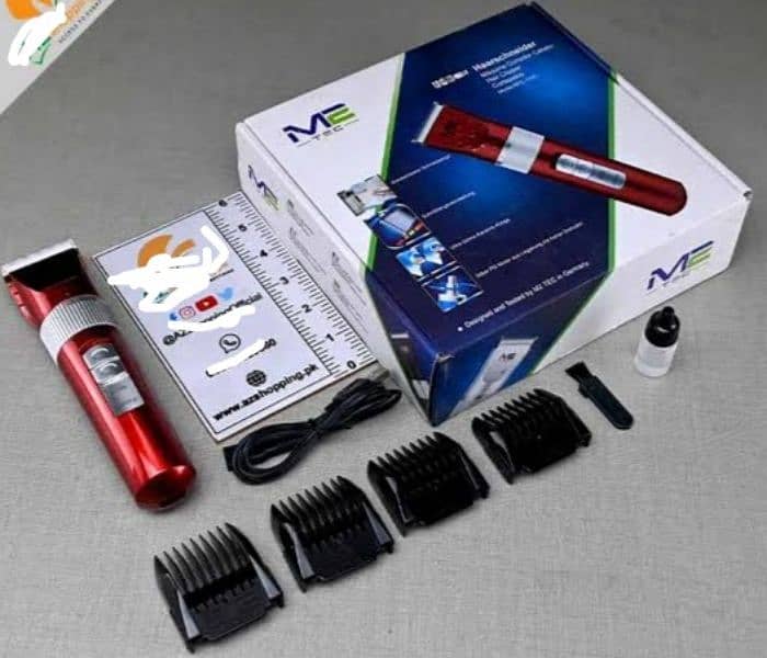 M2 Tec – Professional Electric Hair Clipper, Trimmer, 2