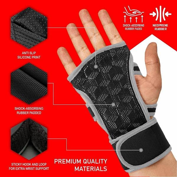 Padded Workout Gloves 3