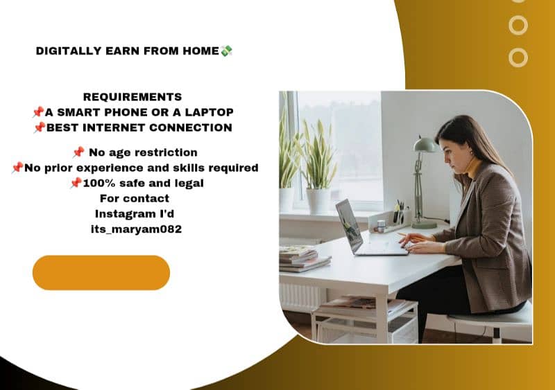 Digitally earn from home 0