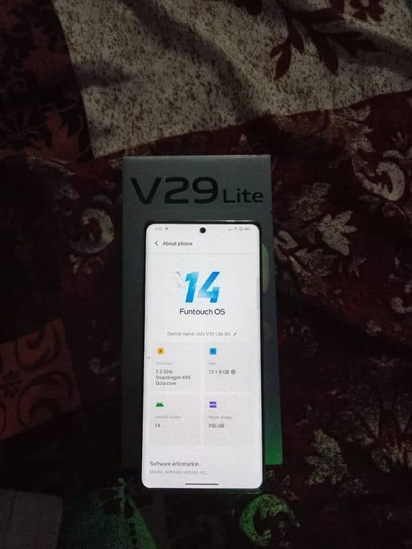 Vivo v29 lite5G 6