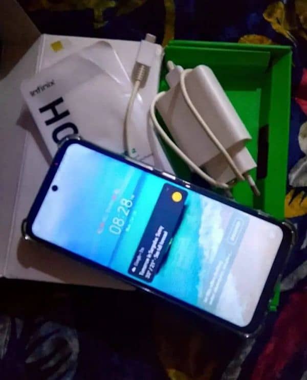 infinix hot 12 play just box open 1