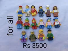 LEGO Blocks and mini figures