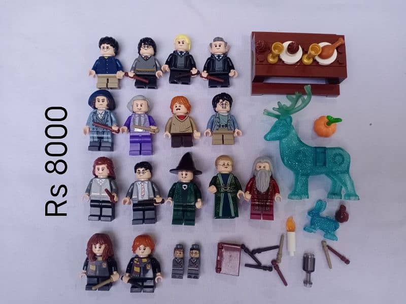 LEGO Blocks and mini figures 3