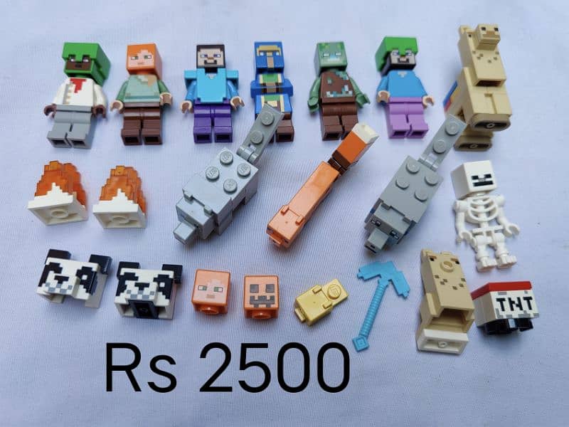 LEGO Blocks and mini figures 6